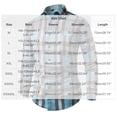 thumbnail image 3 of Yutgune Mens Plus Size Plaid Flannel Shirt For Men Long Sleeve Button Down Casual Shirt, 3 of 5