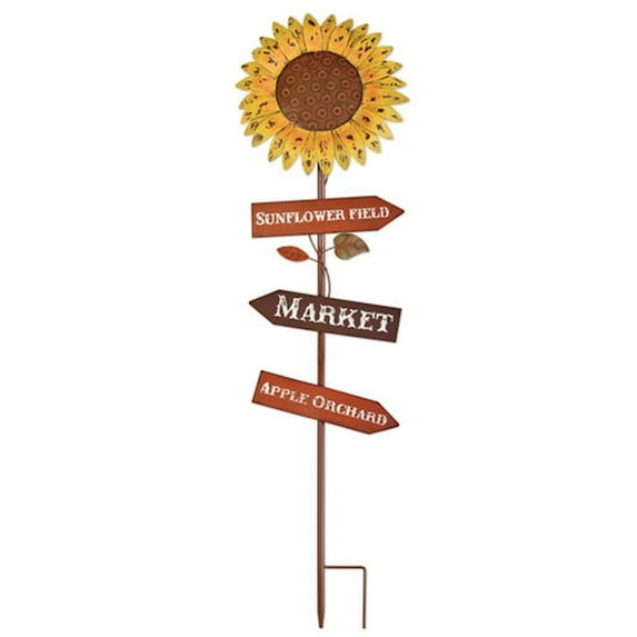 Sunset Vista Designs 087395 - Sunflower Sunset Vista Designs Fall Stake