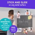 thumbnail image 2 of Heldig 12 Strong Scratch-Free Refrigerator Magnet Clips for Organizing & Decorating, 2 of 9