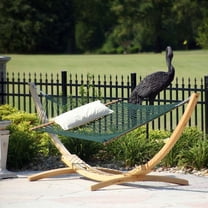 DURACORD® Deluxe Rope Hammock - Green