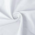 thumbnail image 2 of 100% Egyptian Cotton Oversized King (132" X 110") Flat Sheet, 600 Thread Count, Cool & Breathable, Soft & Durable Top Sheet {Solid White Oversized King Size }, 2 of 5