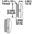 thumbnail image 2 of SPC Performance (Suspension Uncategorized) SPC End Mount Adapter assembly : Part, 2 of 3