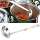 thumbnail image 5 of Cucharón de sopa cuchara compacta de acero inoxidable antideslizante para barbacoa y camping ANGGREK Otros, 5 of 8