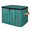 Multicolor 1, variant on ADECORIVY Teal Wood Grain Storage Bin with Lid, Fabric Foldable Shelf Baskets Boxes, Green Wooden Closet Lidded Storage Bins, Clothes Organizer Container with Handles for Bedroom Home