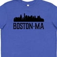 thumbnail image 4 of Inktastic Boston Massachusetts Skyline City Silhouette Youth T-Shirt, 4 of 5
