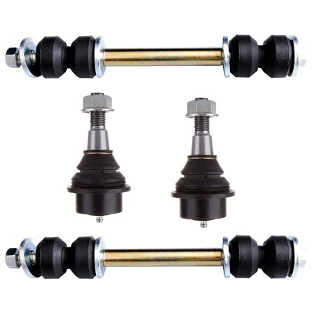 ECCPP 4pcs Sway Bar Link Lower Ball Joint fit for 2007-2013 For Chevy Avalanche 2007-2014 For Chevy Suburban 1500 2007-2014 For Chevy Tahoe 2007-2014 For GMC Yukon 2007-2014 For GMC Yukon XL 1500