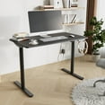 thumbnail image 5 of Mainstays Electric Standing Desk with Height Memory Presets, Headphone Hook and Cable Management, Black, 5 of 12