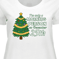 thumbnail image 4 of Inktastic I'm Only a Morning Person on December 25th Women's Plus Size T-Shirt, 4 of 5