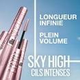 thumbnail image 3 of Maybelline New York Lash Sensational Sky High Mascara, Full Volume and Limitless Length, Brownish Black, 7.2 ml, 3 of 9