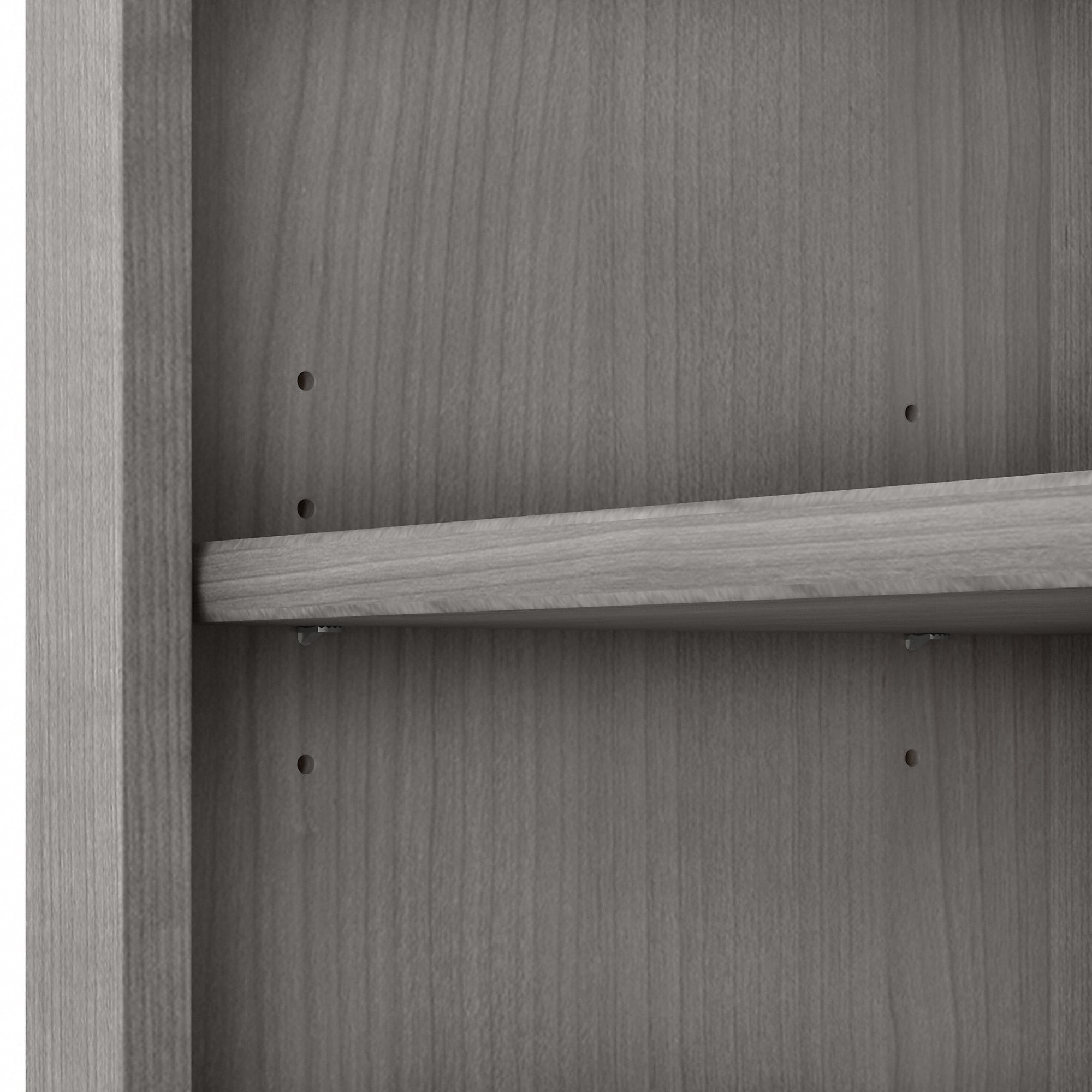 Bush Furniture Somerset Tall 5 Shelf Bookcase, Platinum Gray