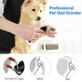 thumbnail image 5 of Dog Nail Grinder, USB-Rechargeable 2 Speeds 3 Ports Long Battery, Upgrade Professional Electric Pet Paws Grooming, Quiet Puppy Grooming Tool, for Dogs Cats, 5 of 9