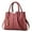 Pink, variant on TAIAOJING PU Leather Cross Body Bag Woman Fashion Handbag Simple Bag Large Capacity One Shoulder Women Bag