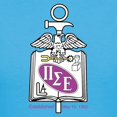 thumbnail image 3 of CafePress - Pi Sigma Epsilon Colored Crest T Shirt - Women's Traditional Fit Dark T-Shirt, 3 of 4