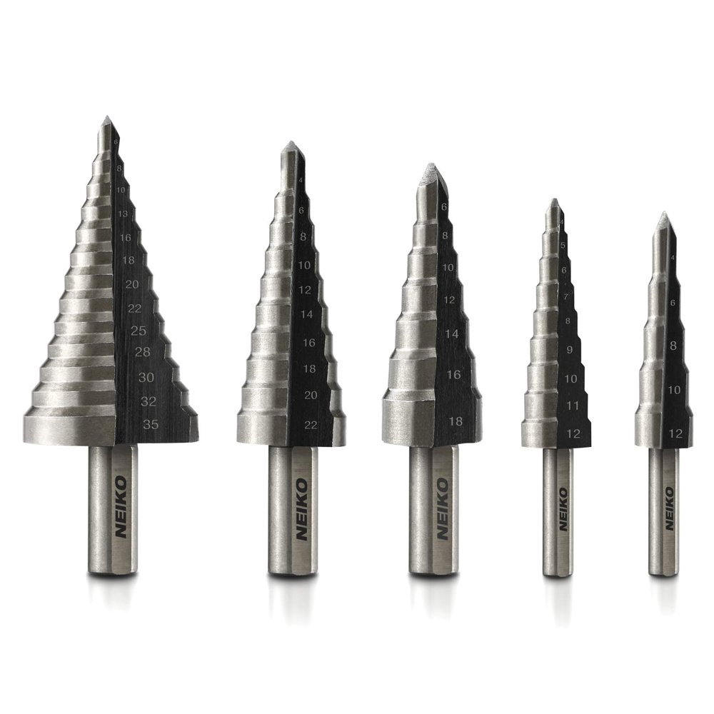 10198A Metric Step Drill Set 5Piece Metric, A COMPLETE METRIC SET