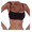 black, variant on Women‘s Swimwear Padded Bikini Top Bandage Summer Push-Up Tankini Beachwear Bathing Suit Bandeau Swimsuit Tops