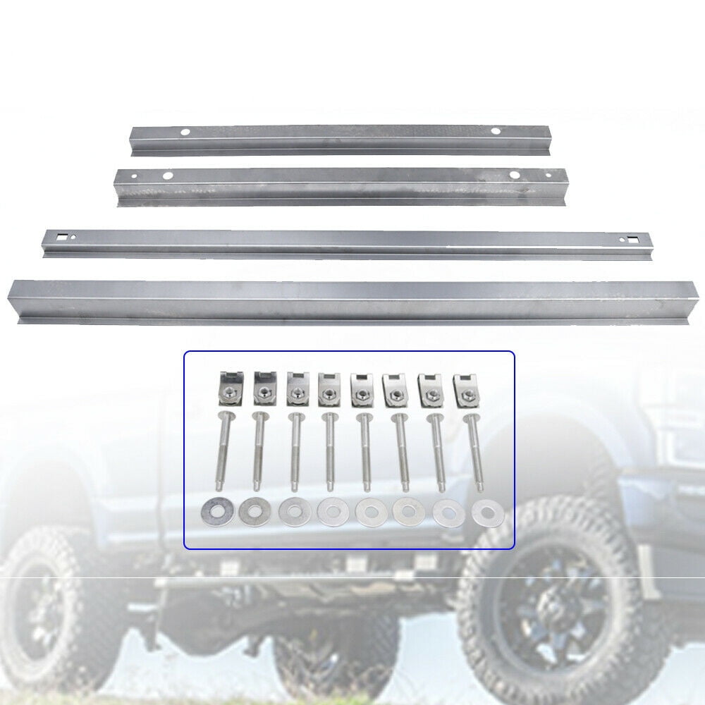 ELITEWILL 4X Truck Bed Support Rails Fit for 19992017 Ford Super Duty