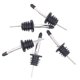 thumbnail image 4 of 15 Pcs Stainless Steel Liquor Bottle Speed Pourers Tapered Spout With Rubber Dust Caps Perfect For Pubs, Clubs, Restaurants, Bars, Coffee Shops And Di, 4 of 5