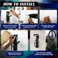 thumbnail image 5 of Bike Holders Home Garage Storage Rack Wall Mounted Hanger Hook 2 PCS, 5 of 5