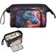 thumbnail image 1 of wonima02 Big Capacity Pencil Case Glowing Purple Horse Pencil Pouch Box Bag for Teen Girls Boys School College Office Organizer, 1 of 1