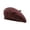 Coffee, variant on Casual Hats for Men Beret Lightweight Fashion Solid Color Bonnet Baseball Hat for Men,Purple,M