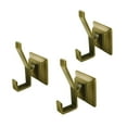 thumbnail image 2 of Kingston Brass  Monarch 3-Piece Bathroom Robe Hook/Towel Hook Polished Nickel Polished, 2 of 5