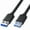 Cable Length:0.5m, variant on USB3.0 Male to Male Cable USB A to USB A High Speed Data Cord for Fast Data Transfer & Charging for Hard Drive Camera