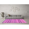 thumbnail image 3 of Ahgly Company Indoor Square Abstract Purple Modern Area Rugs, 5' Square, 3 of 4