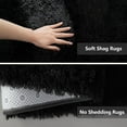 thumbnail image 5 of Shag Area Rugs for Bedroom Living Room,6X9 Ultra Soft Fluffy Area Rugs for Dorm, Indoor Carpet Nursery Rugs for Kids Girls Room Home Decor, Black, 5 of 17