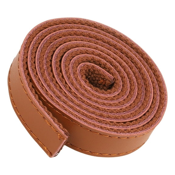 Huhudde Leather Straps Leather Strips Faux Leather Straps for DIYS Arts Craft Projects,Traction Ropes,Bag Straps,Furniture Handl