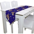 thumbnail image 3 of SKYSONIC Table Runner Lovely Sloths Sleeping Washable Table Cloth Runner for Holiday Home Wedding Table Top Decoration 13x90 Inches, 3 of 5