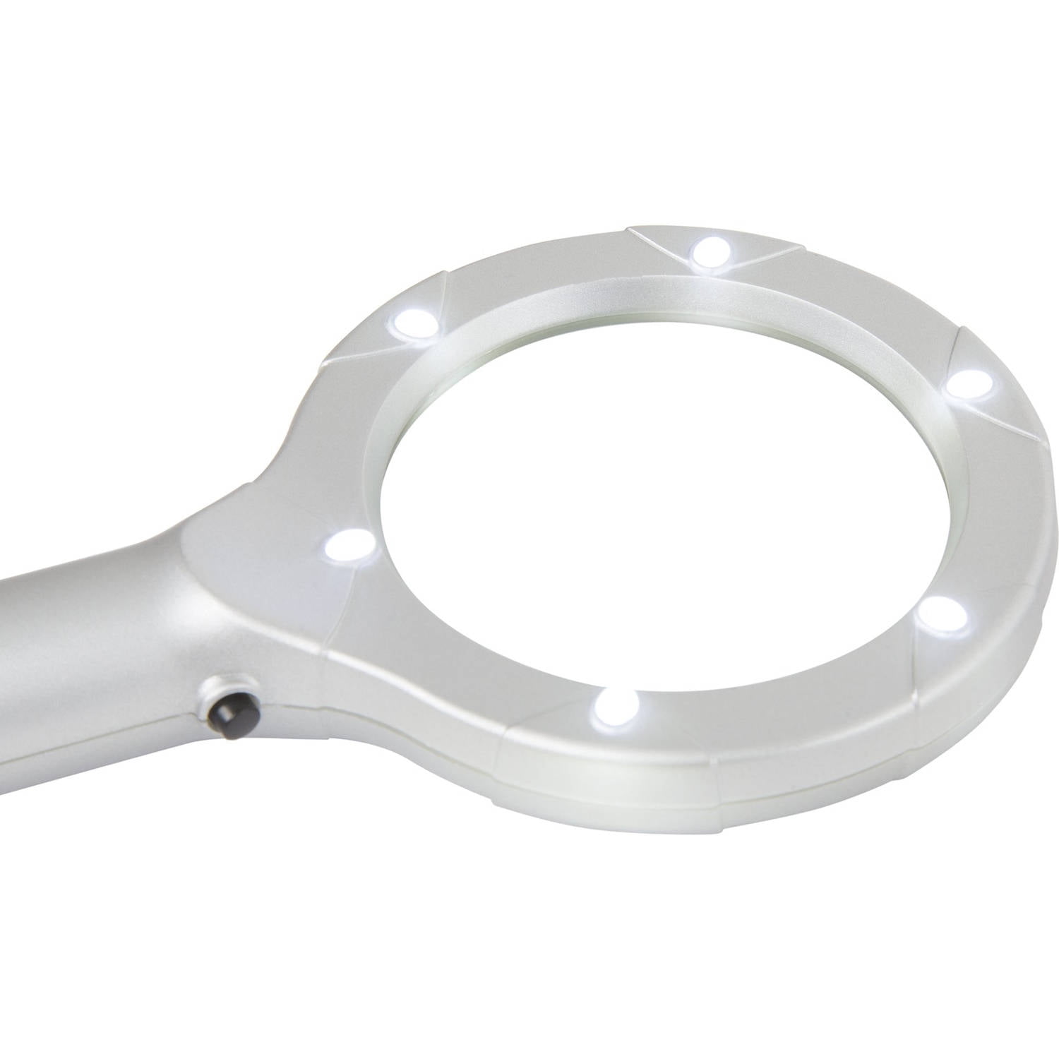 Stalwart 6 LED 4x Handheld Magnifying Glass
