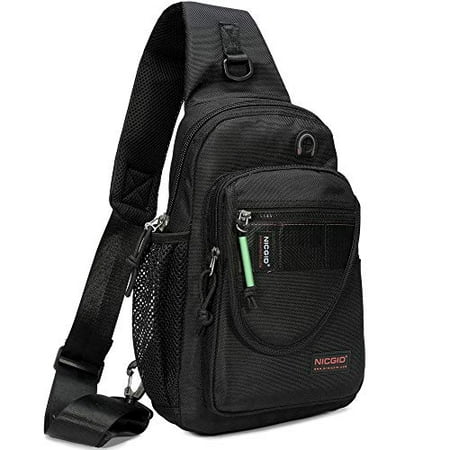 Sling Bags, Chest Shoulder Backpack Crossbody Bag One Strap Daypacks Fit 11.6-Inch Laptops iPad Outdoor Travel for Men (Best Computer Sling Bag)