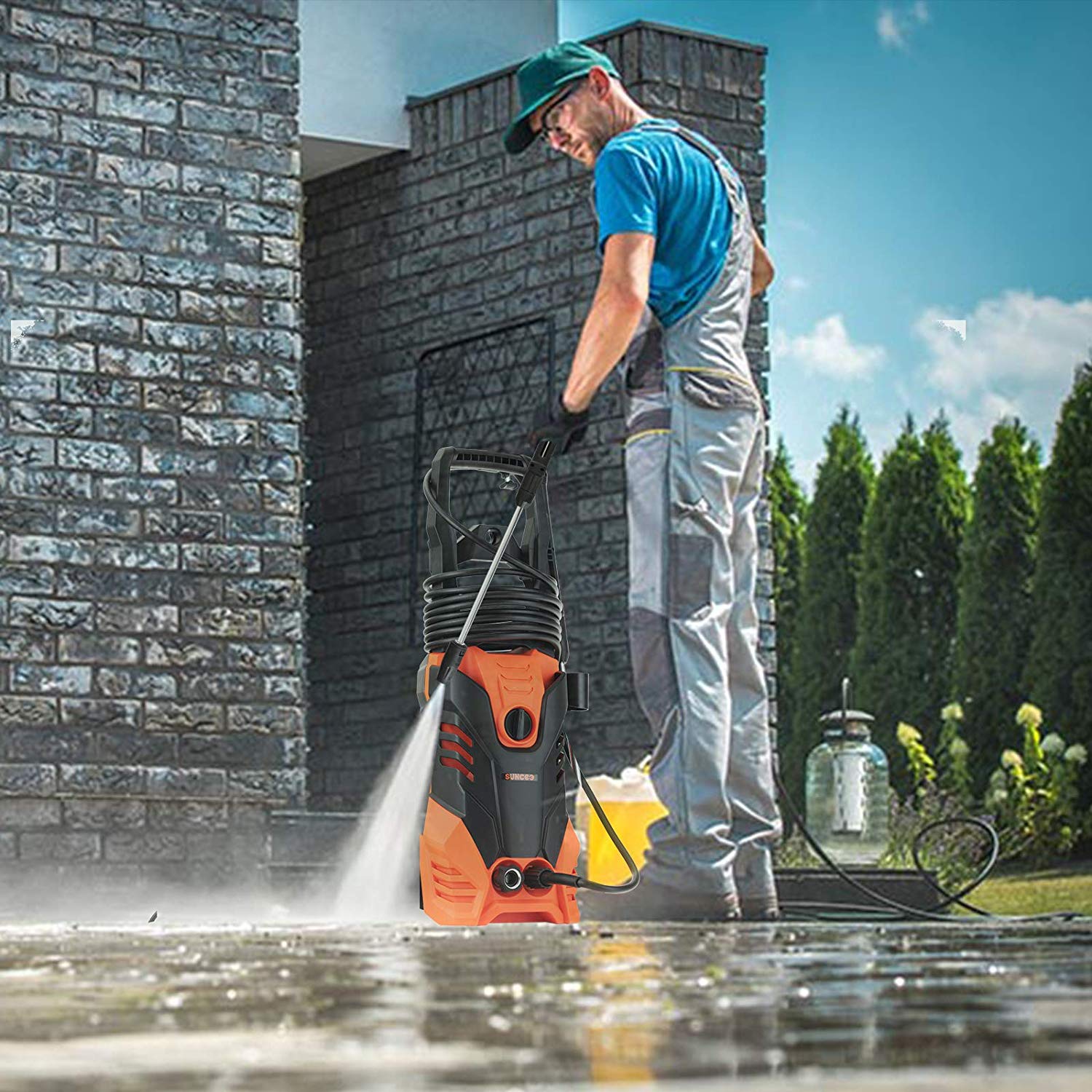 SUNCOO 3000PSI Electric High Pressure 