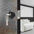 thumbnail image 5 of Door Gate Single Cylinder Deadbolt Stainless Steel Dead Bolt Door Lock With Key Zinc Alloy Door Door Locks For Front Door For, 5 of 5