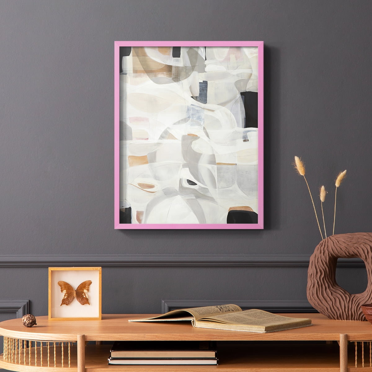 Windswept Framed Print - Solid Wood in Single Picture Frame Solid Wood 2 Framed Print