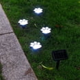 thumbnail image 3 of Juego Inalámbrico de 4 Luces Solares con Estampado Perros, Estatua Jardín, Linterna, Luz LED para Camino, Lámpara Mascotas, Animales Al Aire Libre, Cálida, 3 of 5