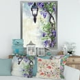 thumbnail image 3 of Designart 'Lilac Tree Lantern Vintage Impression' Traditional Framed Art Print, 3 of 4