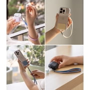 Ringke Hand Hook Strap for Universal Phone Case, Slim Durable Hand Strap Phone Holder Compatible with Tether Tab - Aurora