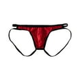 thumbnail image 3 of Men's Everyday Breathable Sheer Lace Low Rise Thong Underwear for Daily Comfort and Mesh Design, 3 of 3
