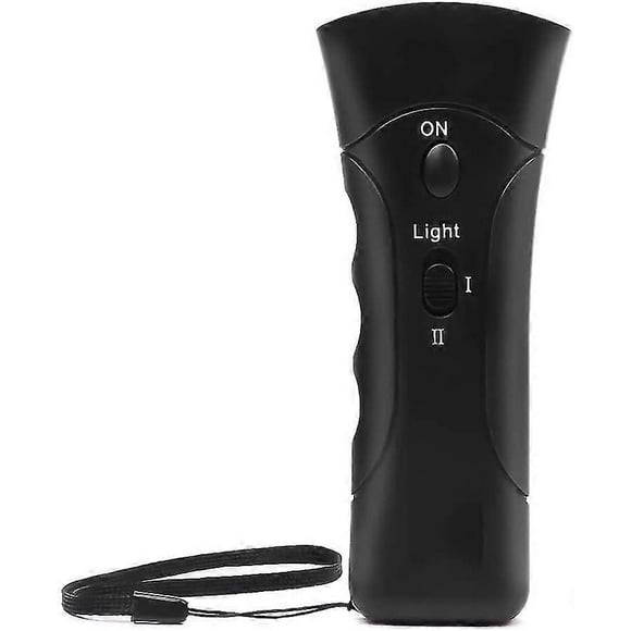 Ultrasonic, Handheld, Battery Operated, Dog Trainer And Deterrent, With Led Light, Reduces Dog Barking And Noise, Dog Training Device, Repellant And A