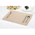 thumbnail image 4 of Kashi Home Stone Bronze 13"x72" Runner, Decorative Fabric Table Topper for Gathering, Buffet Table, Parties, Holiday Dinner, Wedding & More, 4 of 9
