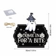 thumbnail image 3 of Pumpkin Vampire Door Sign Hanging Halloween Hanging Door Sign for Holiday Parties Gate Decor, 3 of 3