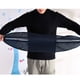 thumbnail image 3 of Funda de asiento para motocicleta, impermeable, con protección solar, con pequeños agujeros, para evitar el sol, elástica, aislante térmico, talla L (azul), 3 of 7