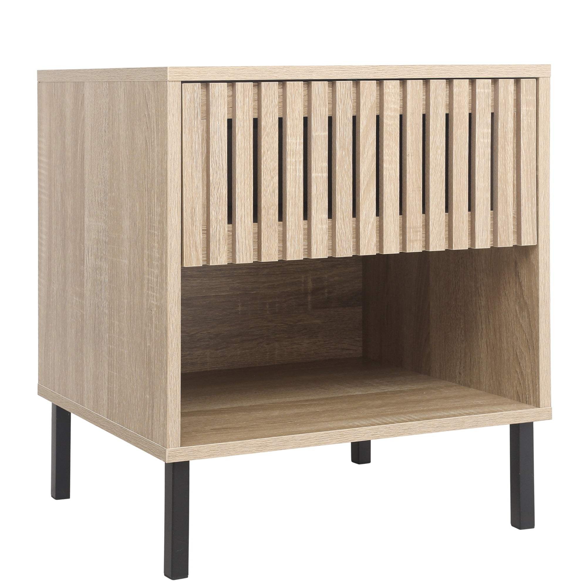 Resenkos Nightstand Set of 2, Side Table with Drawer, Accent Side or End Table, Storage for Living Room, Natural Resenkos Nightstand Set of 2, Side Table with Drawer, Accent Side or End Table, Storage for Living Room, Natural