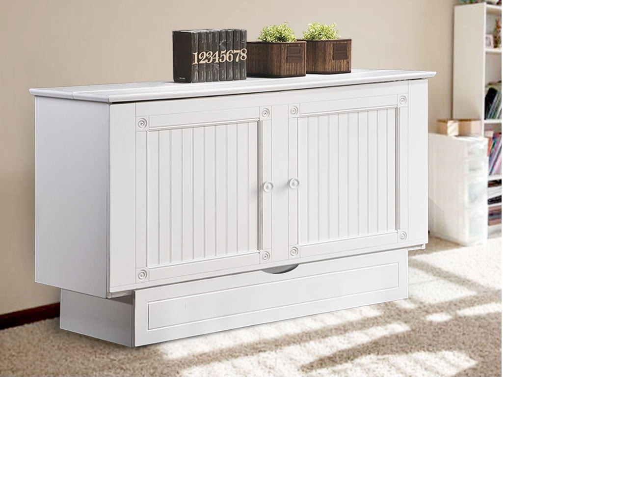 Arason Enterprises Cottage White Queen Bed by CredenZzZ