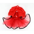 thumbnail image 2 of Midlee Mrs. Claus Santa Tutu Dog Dress (XX-Large), 2 of 3