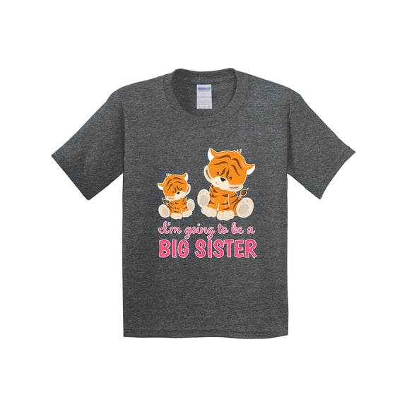 Inktastic I'm Going to Be a Big Sister Youth T-Shirt