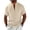 Mens Shirts Beige, variant on Hawaiian Shirts for Men Henley Short Sleeve Crew Neck Button Beach Vacation Wedding Tee Tops Dad Gifts