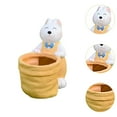 thumbnail image 6 of Mornei Flower Pot Garden Figurine Container Decoration Sculpture Planter Pot for Living Yellow, 6 of 9