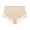 Beige, variant on FUNUONY High Waisted Underwear for Women No Top Full Cov Women's Seamless Hipster Underwear No Show Panties Invisibles Briefs Soft Stretch Bikini Underwears,Workout Breathable Comfortable,Soft Undies
